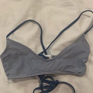 Target Striped Bikini Top